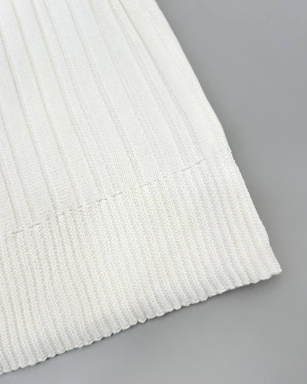 تاپ بافت یقه چین رنگی کد 4267