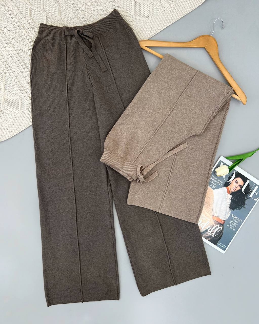 شلوار بافت بگ کد 4272