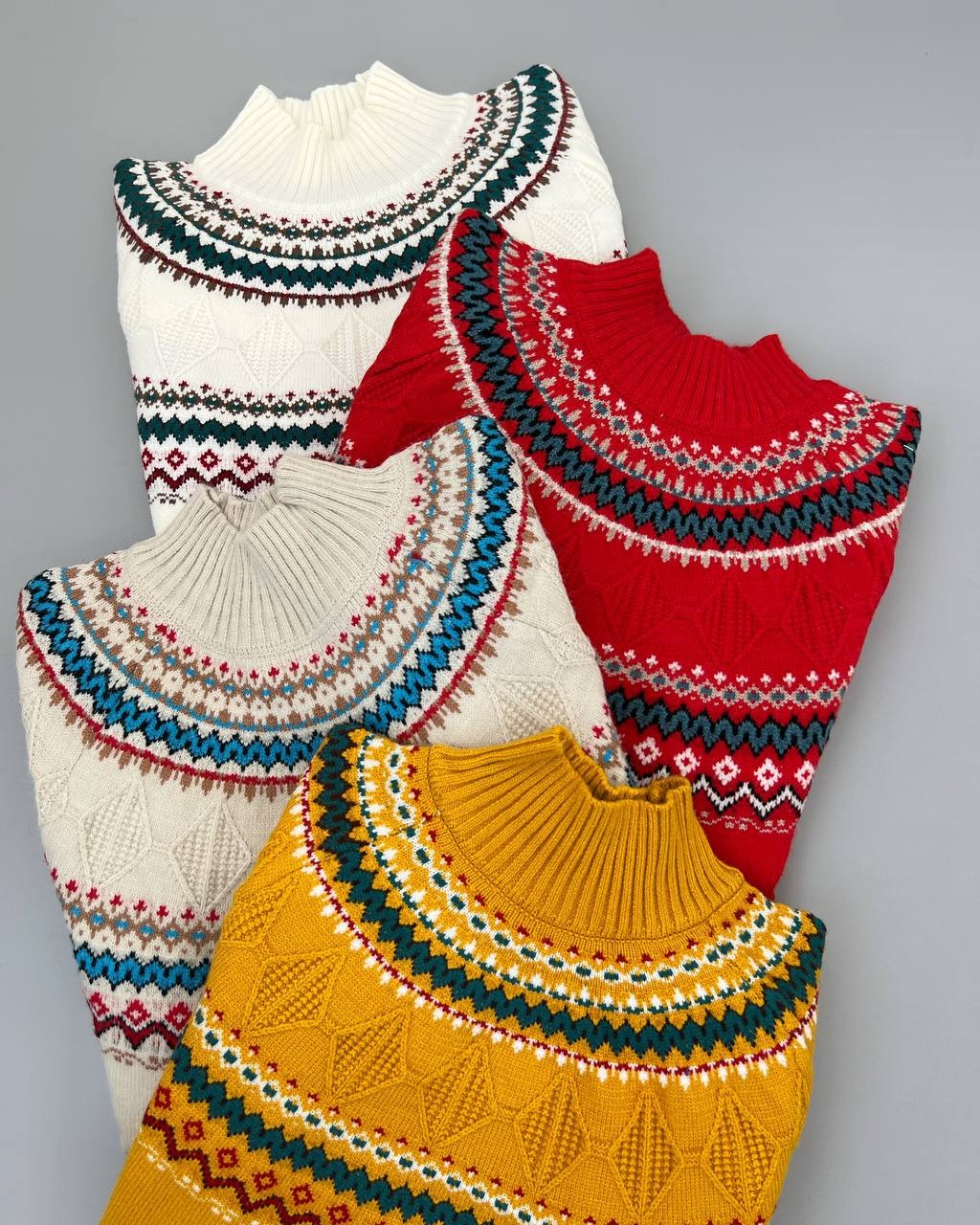 پلیور بافت سنتی 8 رنگ کد 4276