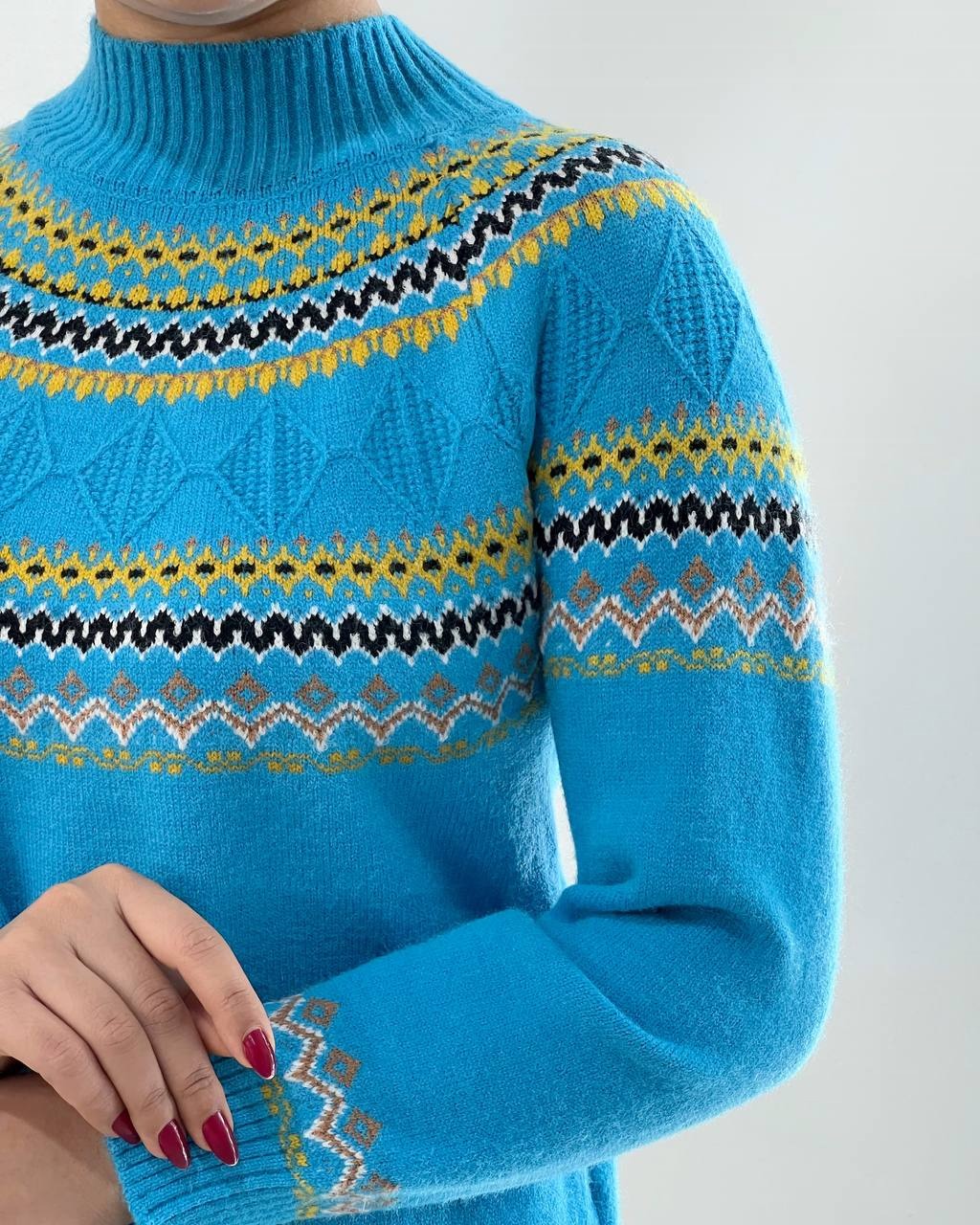 پلیور بافت سنتی 8 رنگ کد 4276