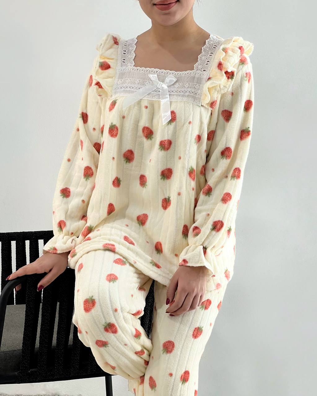 ست بلوز و شلوار تدی کد 4286