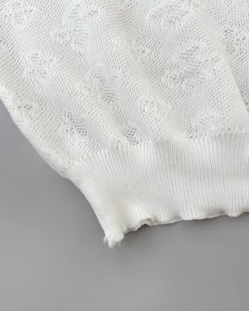 تاپ بافت یقه چین کد 4288