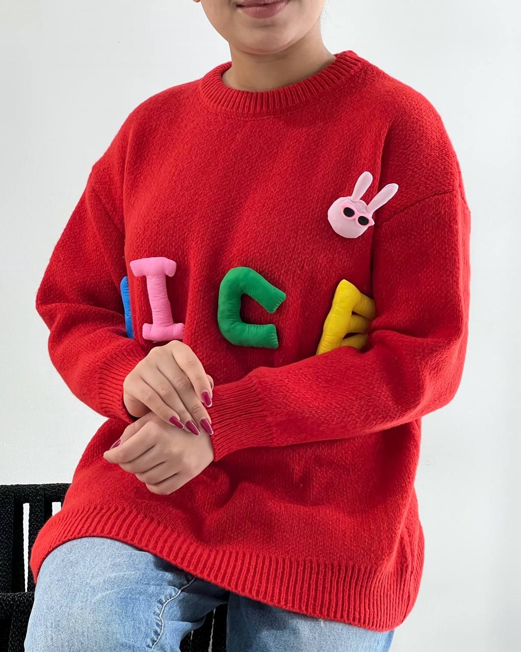 پلیور بافت NICE برجسته کد 4289