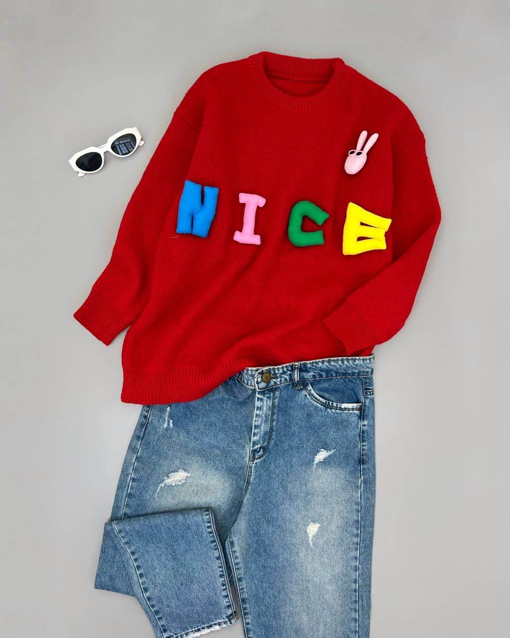 پلیور بافت NICE برجسته کد 4289