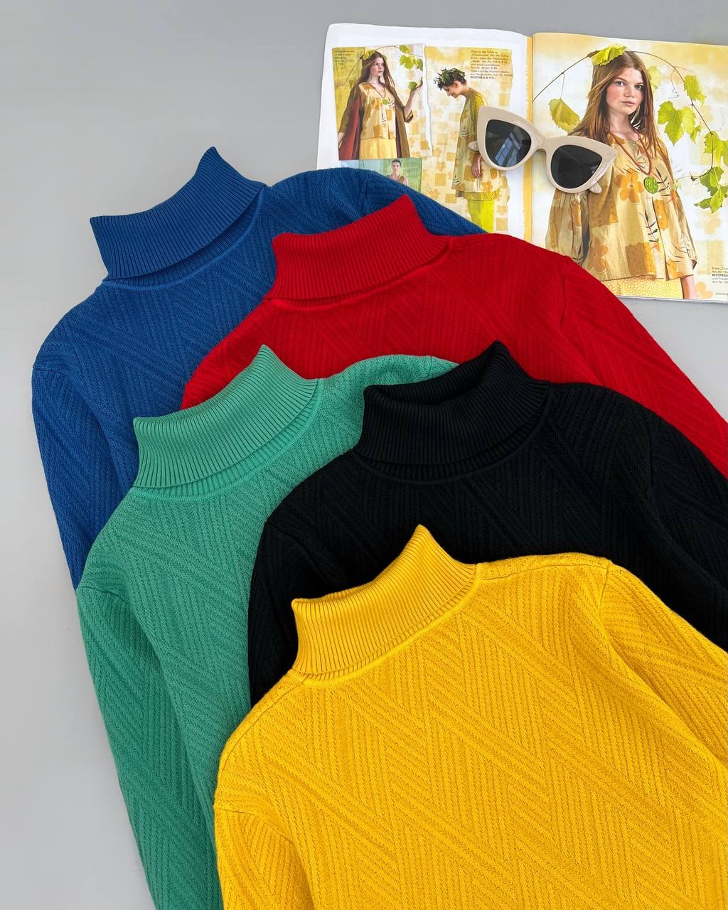 تونیک بافت یقه اسکی کد 4290