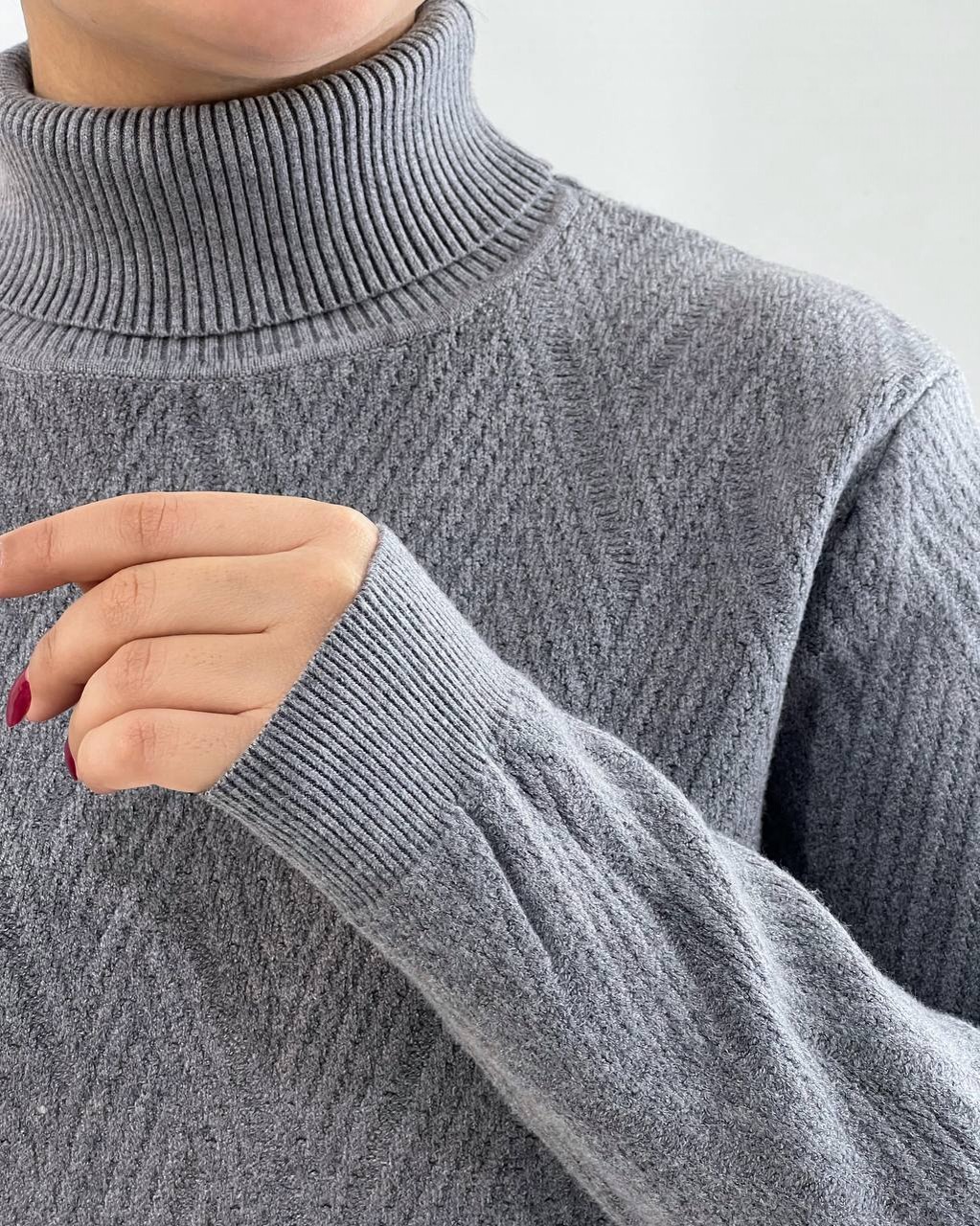 تونیک بافت یقه اسکی کد 4290