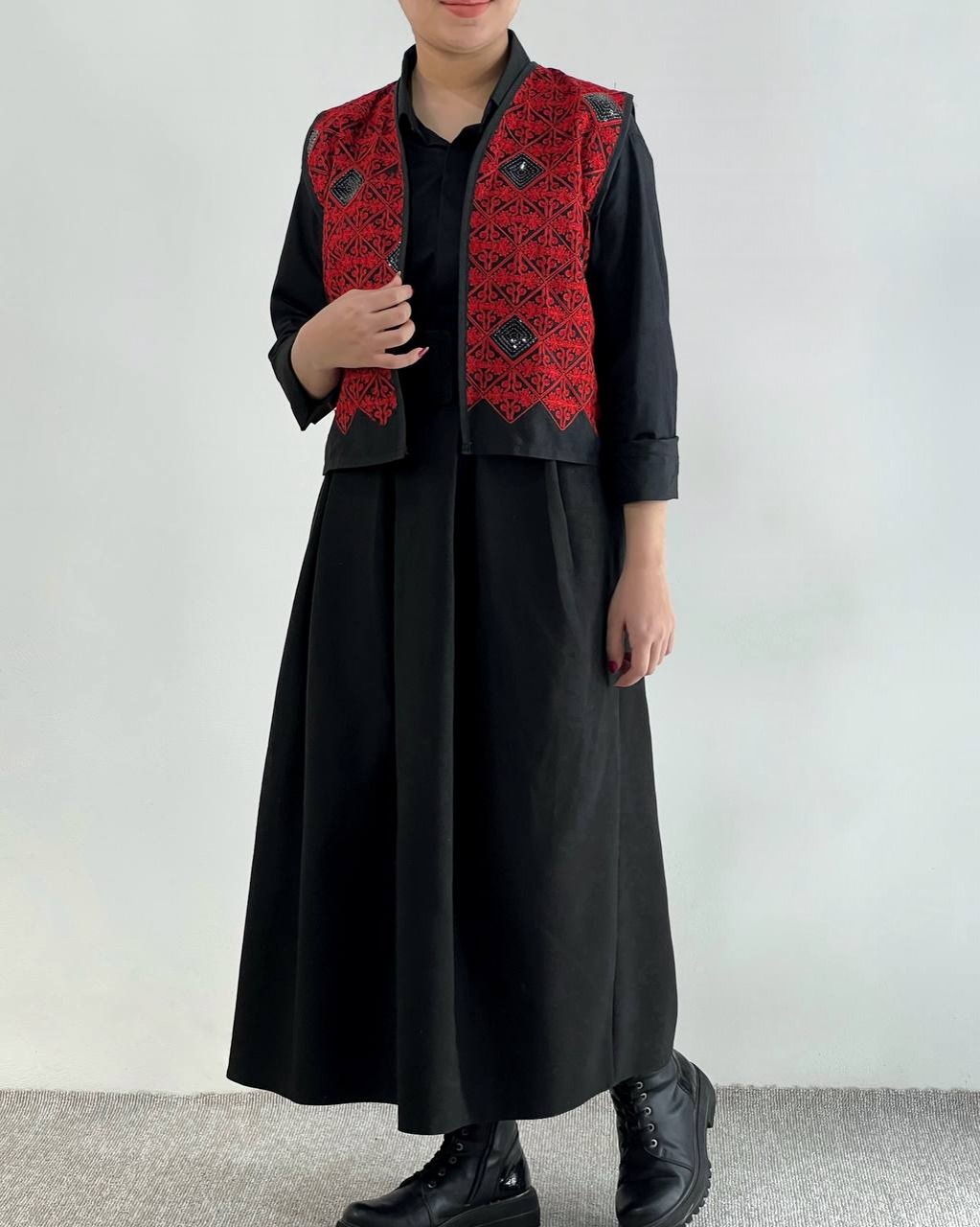 جلیقه کار شده کد 4292