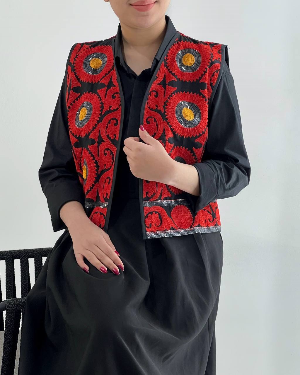 جلیقه کار شده کد 4292