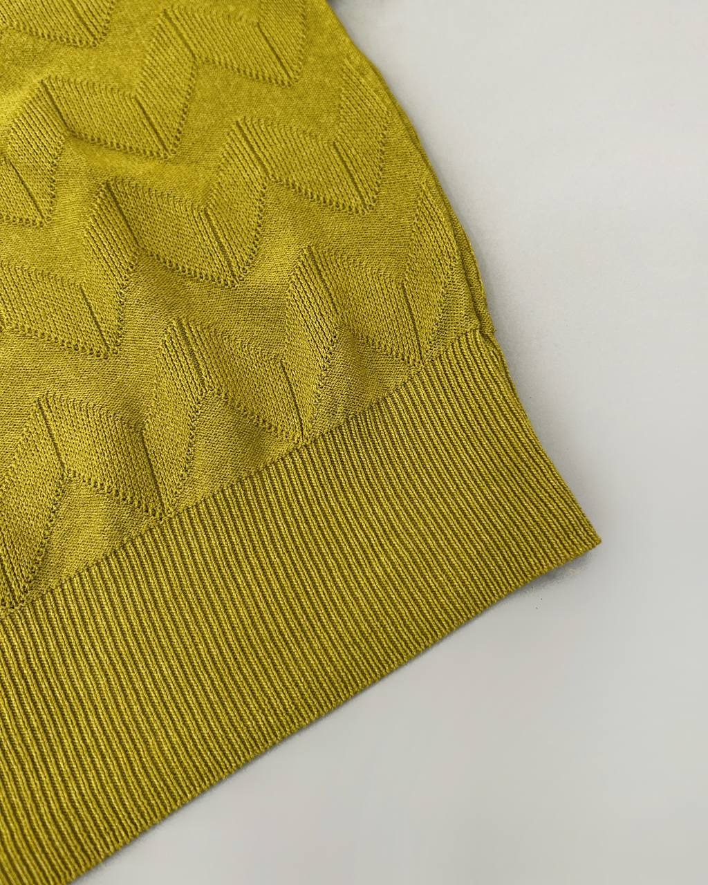 پلیور بافت آستین سه ربع یقه مروارید کد 4297