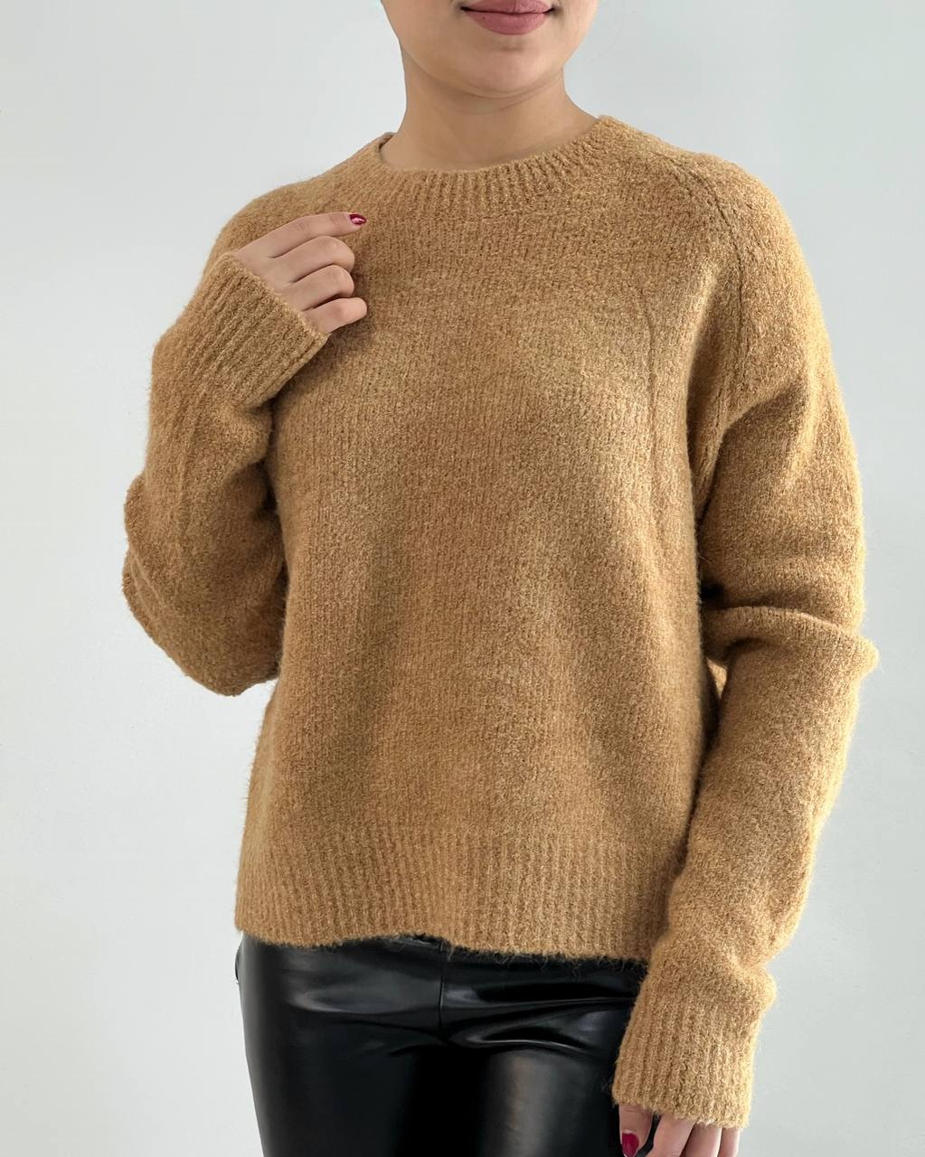 پلیور بافت چهار رنگ گرم بالا کد 4302