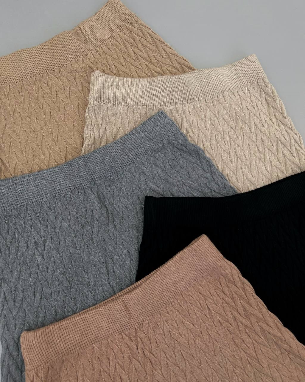 دامن بافت گرم بالا میدی کد 4303