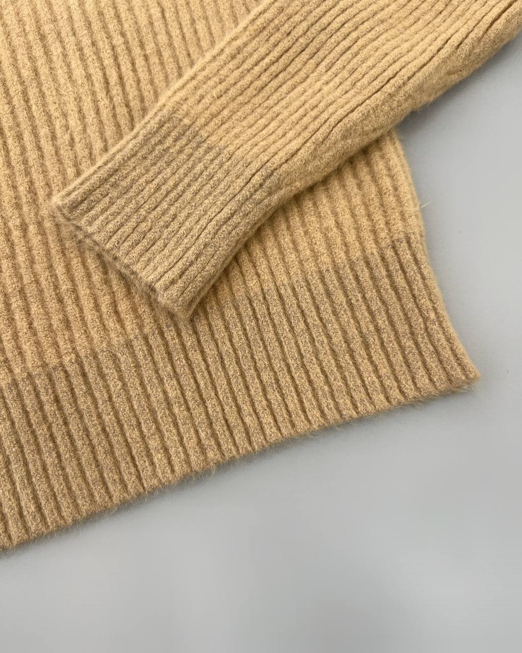 پلیور بافت یقه اسکی گرم بالا کد 4305