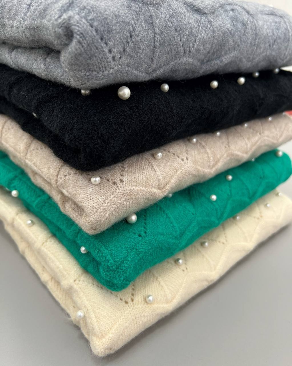 پلیور بافت مروارید کد 4307