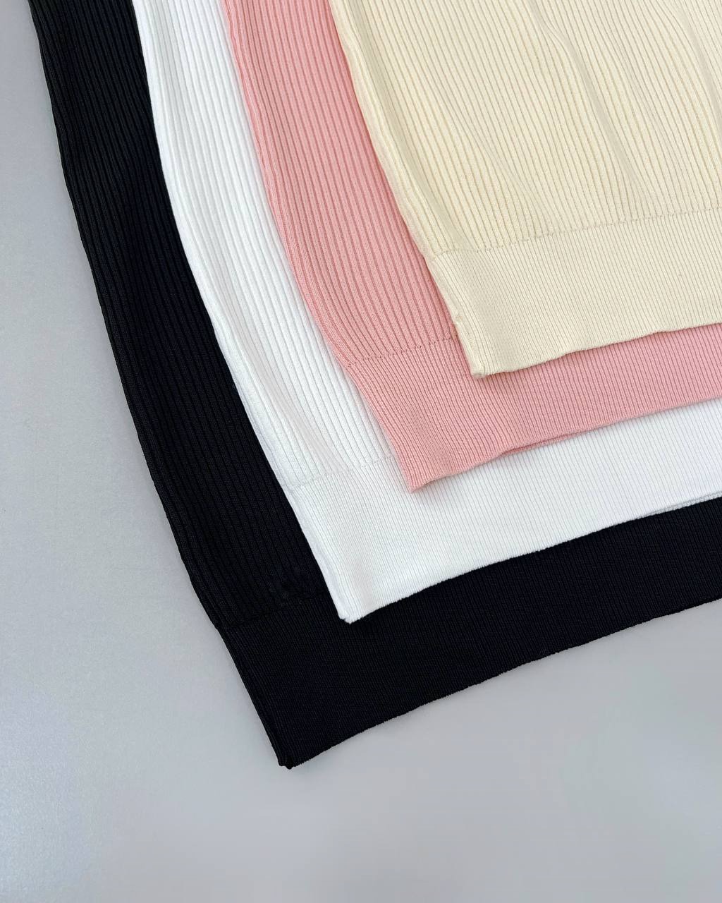 تاپ بافت یقه چین کبریتی کد 4317