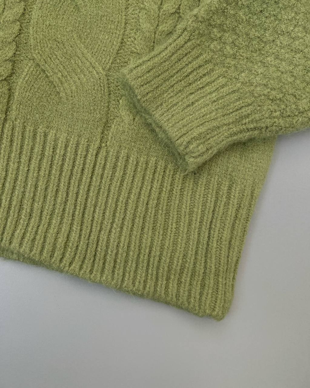 پلیور بافت گرم بالا زنجیری کد 4318