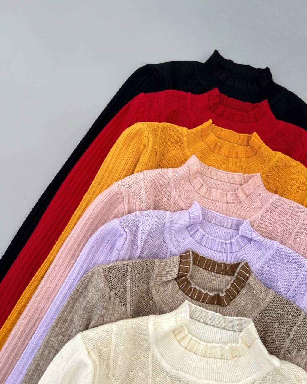 پلیور بافت یقه چین گپ کد 4320