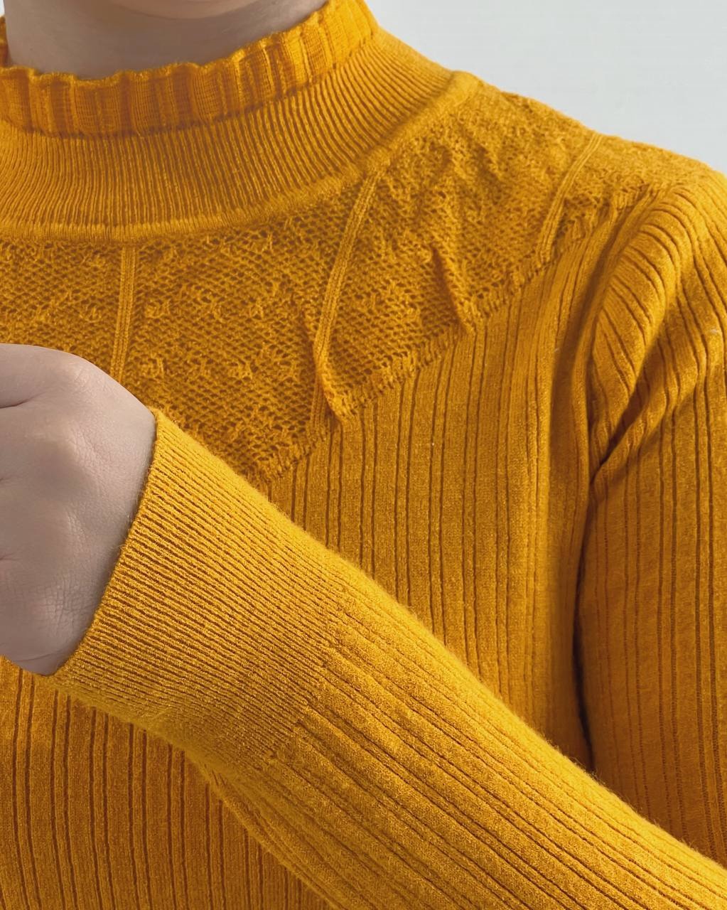 پلیور بافت یقه چین گپ کد 4320