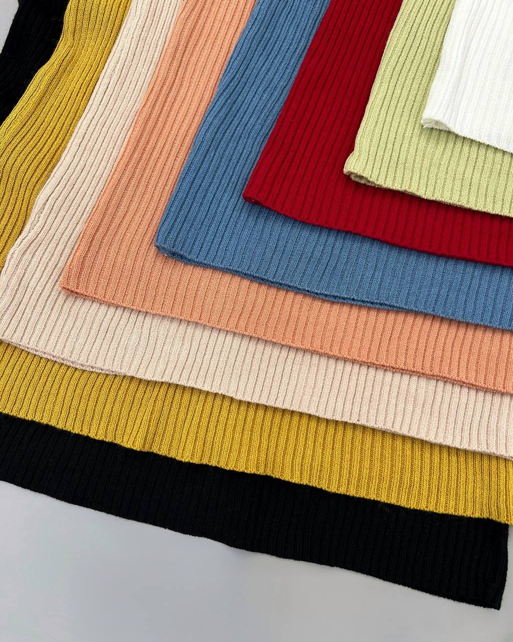 بلوز بافت جلو دکمه 8 رنگ کد 4328