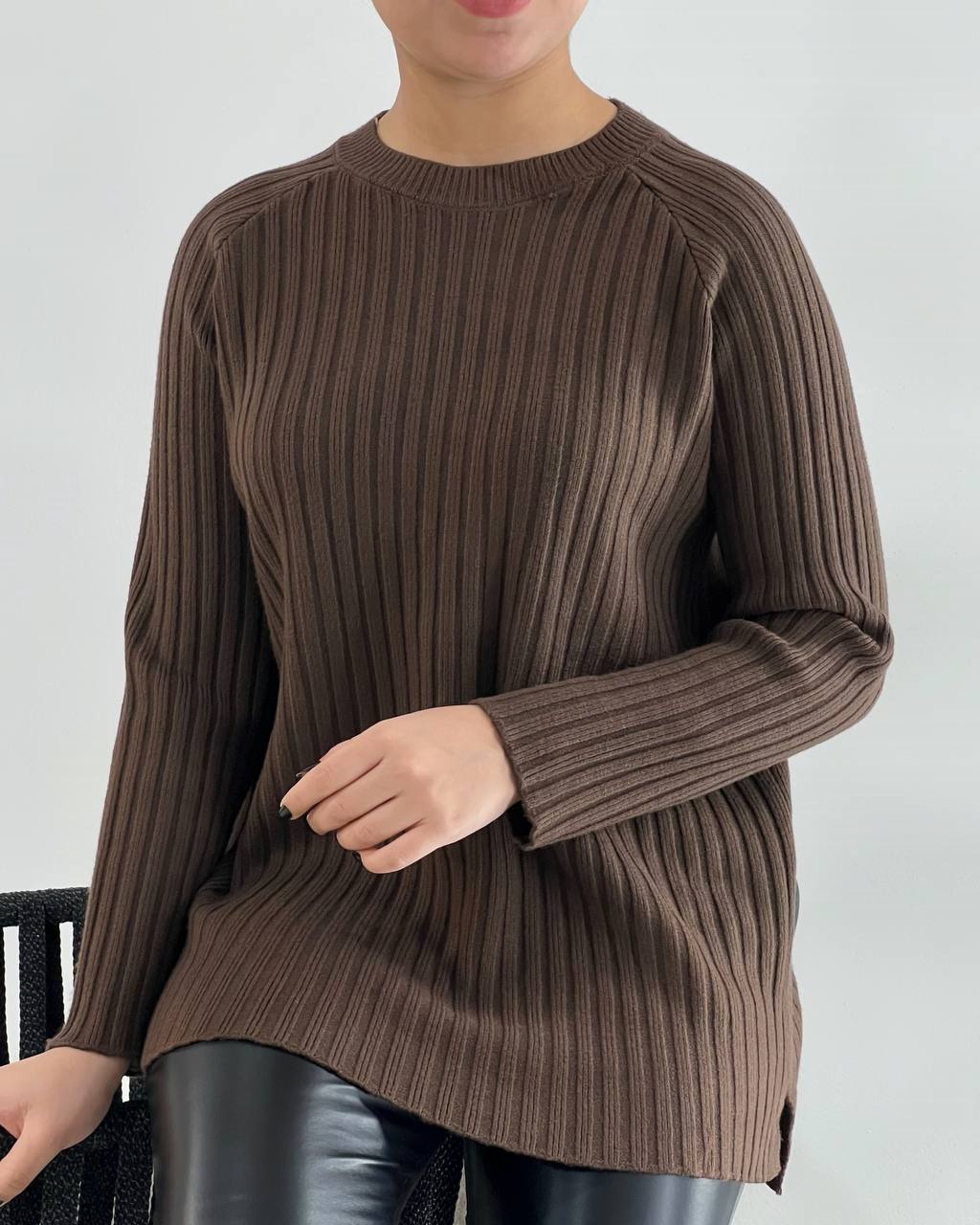 تونیک بافت یقه گرد کد 4329