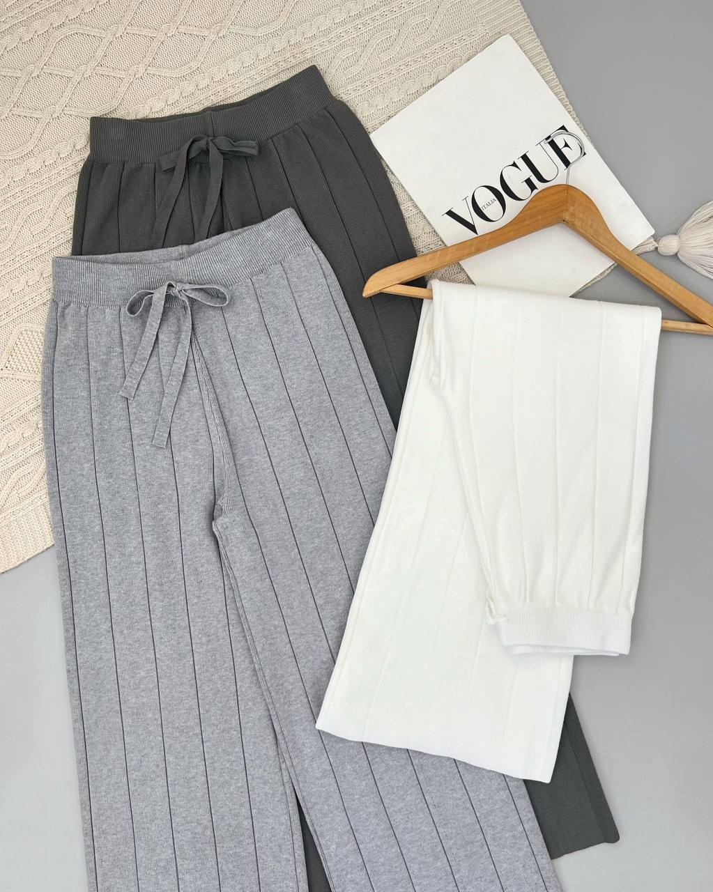 شلوار بافت 5 رنگ کد 4337