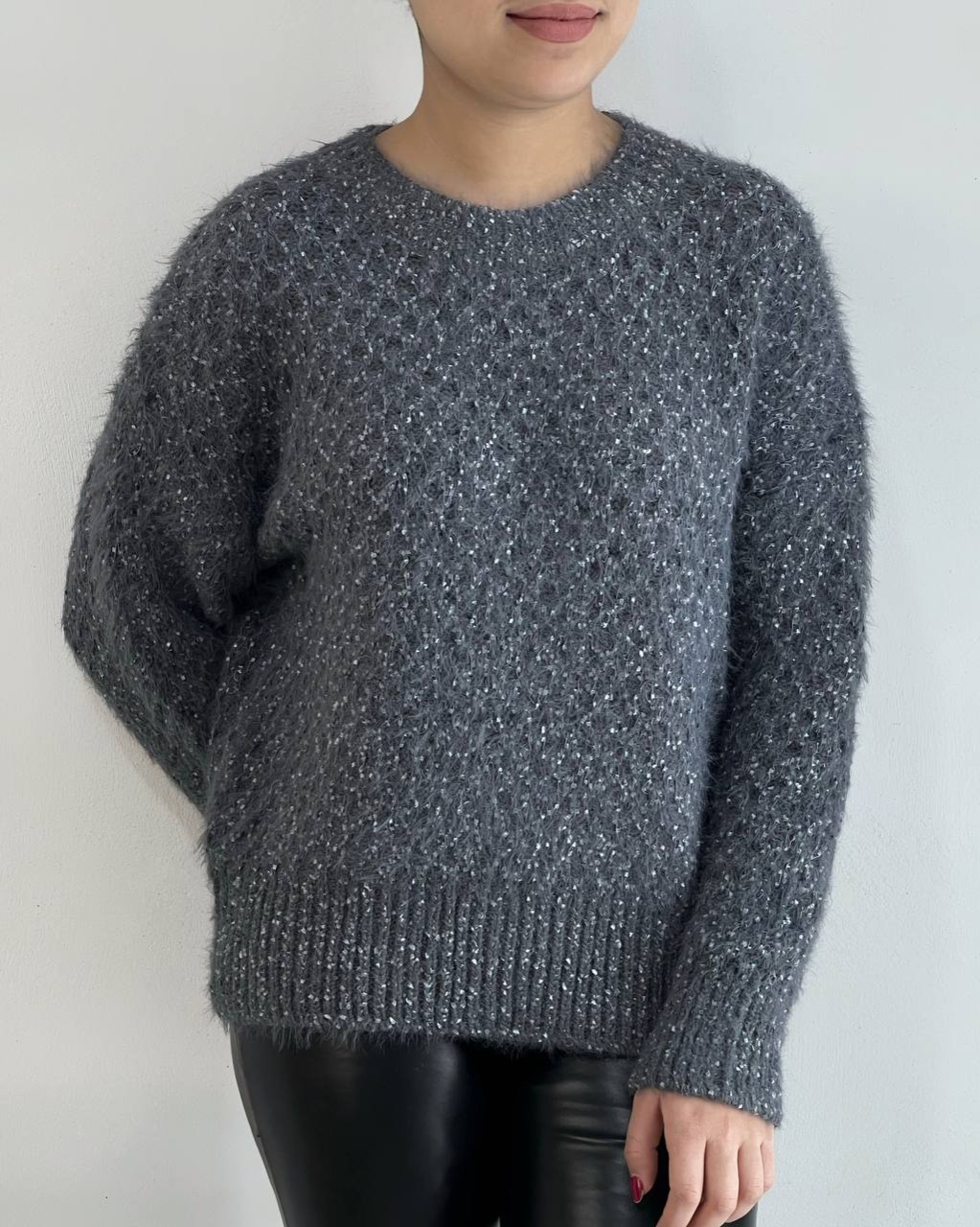 پلیور بافت موهر پنبه ای کد 4339