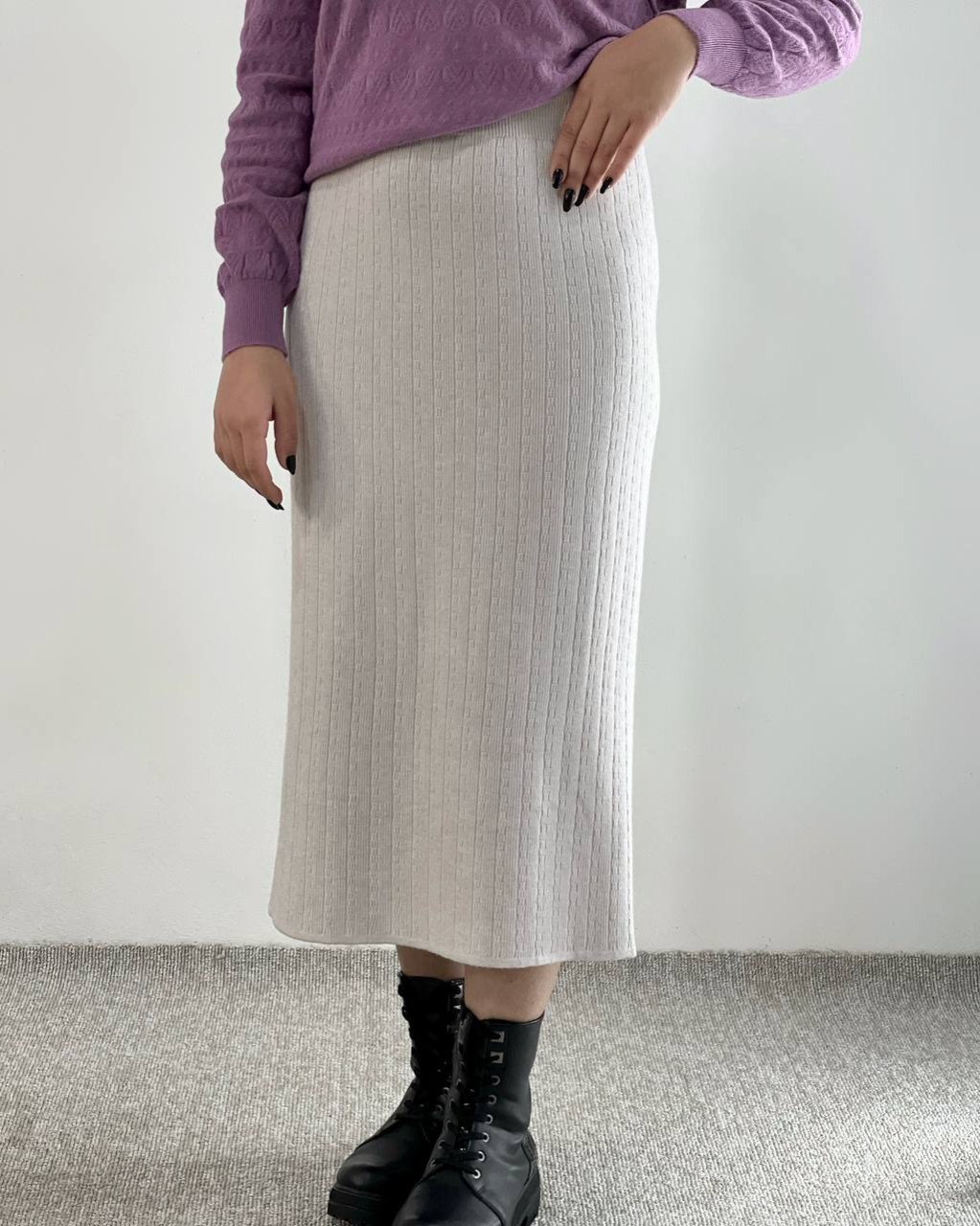 دامن بافت میدی کد 4341