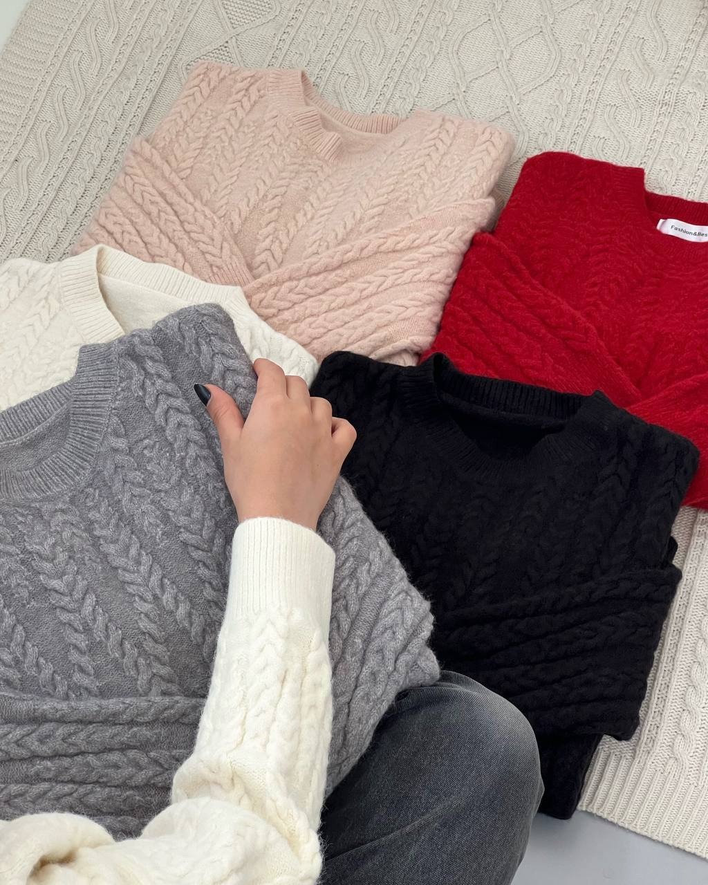 پلیور بافت گرماژ بالا کد 4343