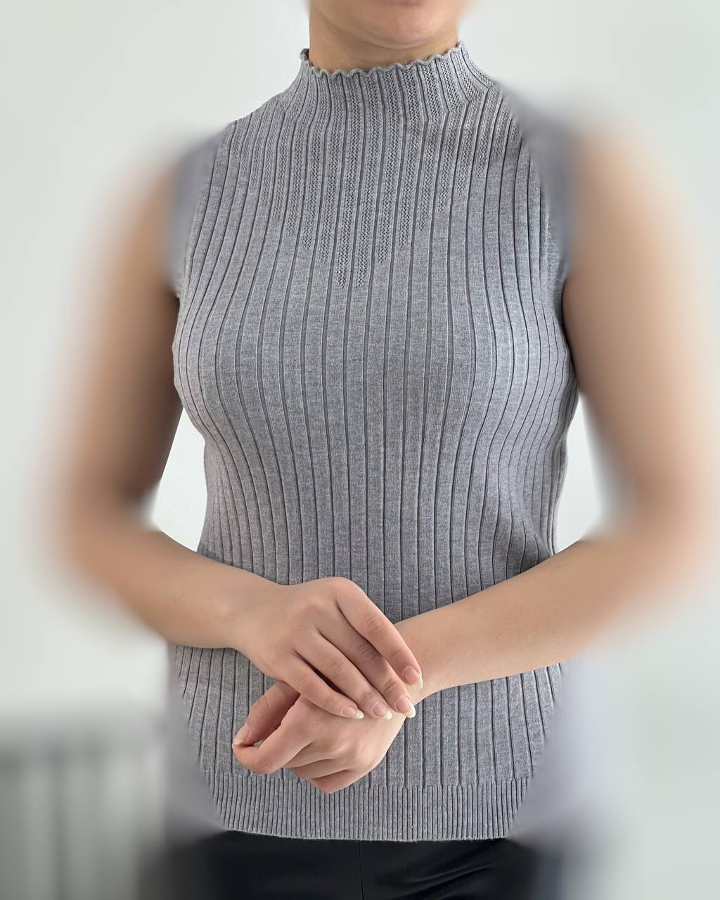 تاپ بافت گپ یقه ایستاده کد 4344