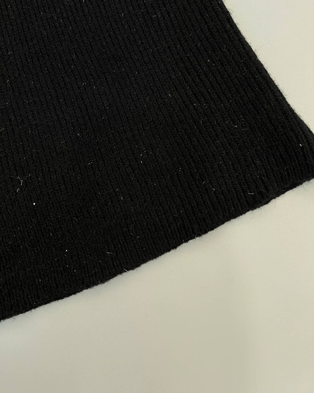 ست سارافن و رویی بافت لمه دار دو رنگ کد 4353