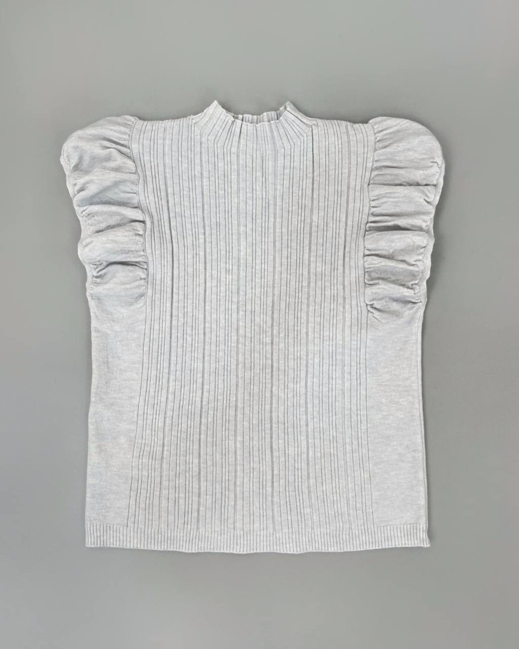 تاپ بافت استین پلیسه کد 4359