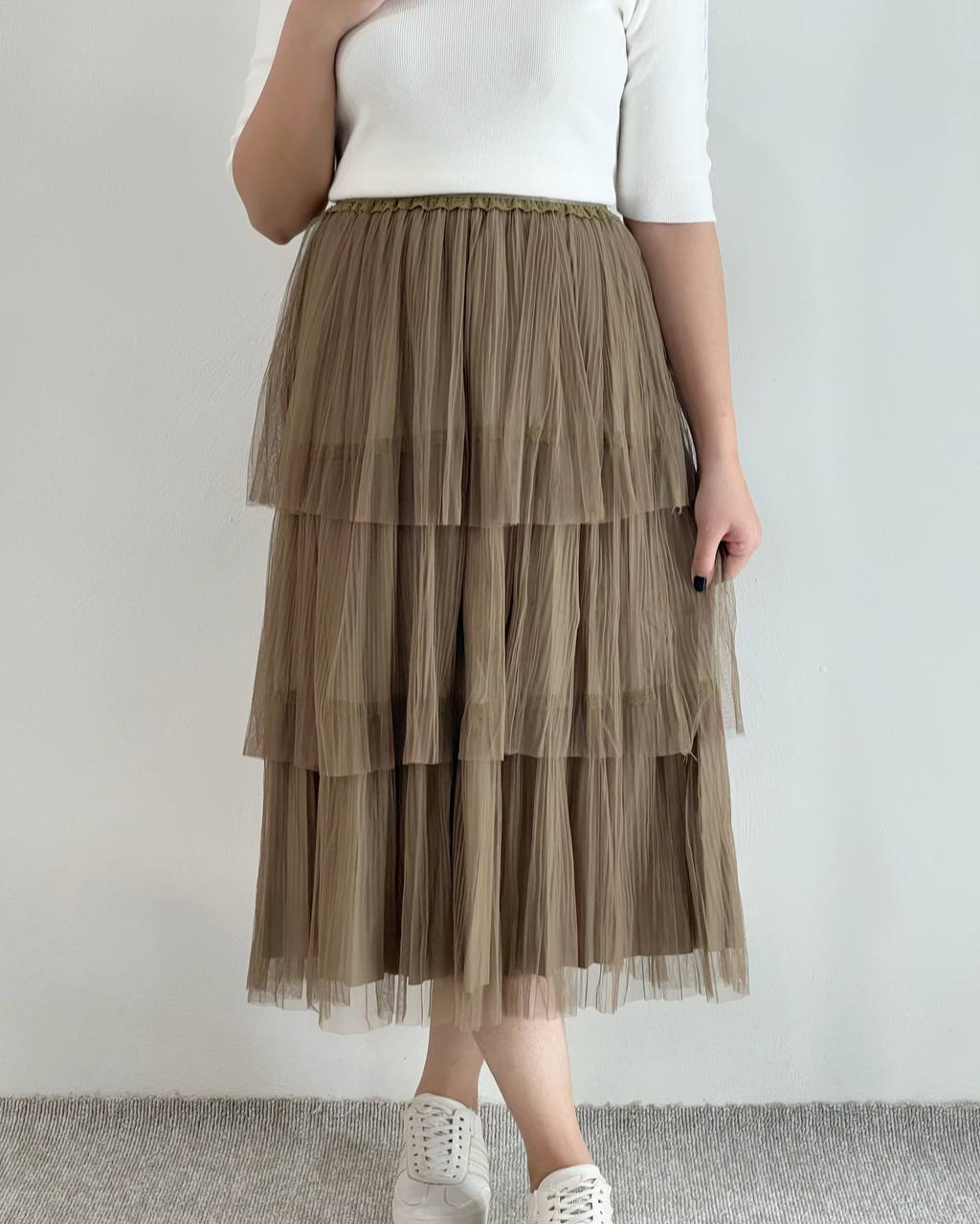 دامن تور طبقه ای پلیسه کد 4360