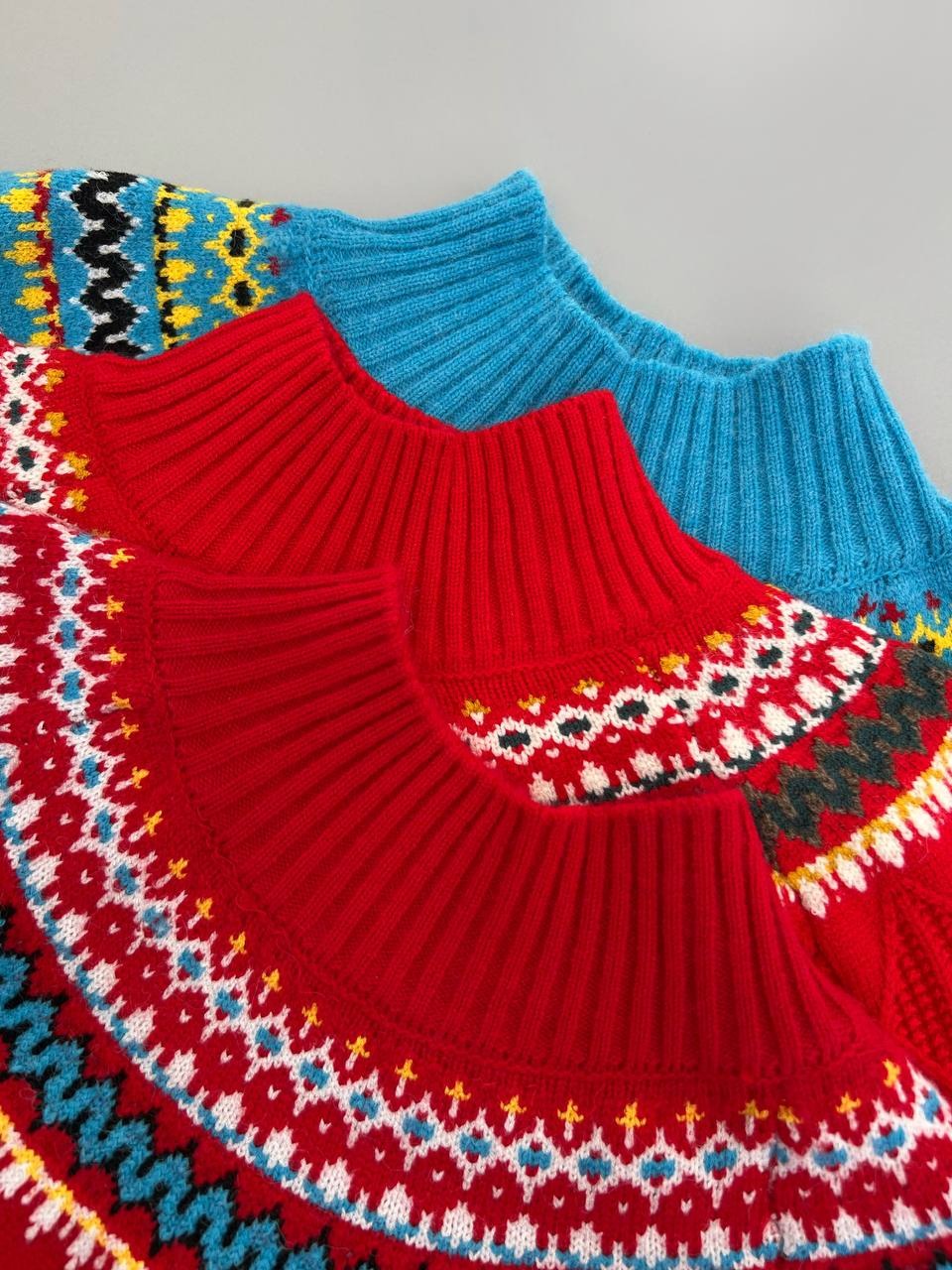 پلیور بافت سنتی 3 رنگ کد 4368