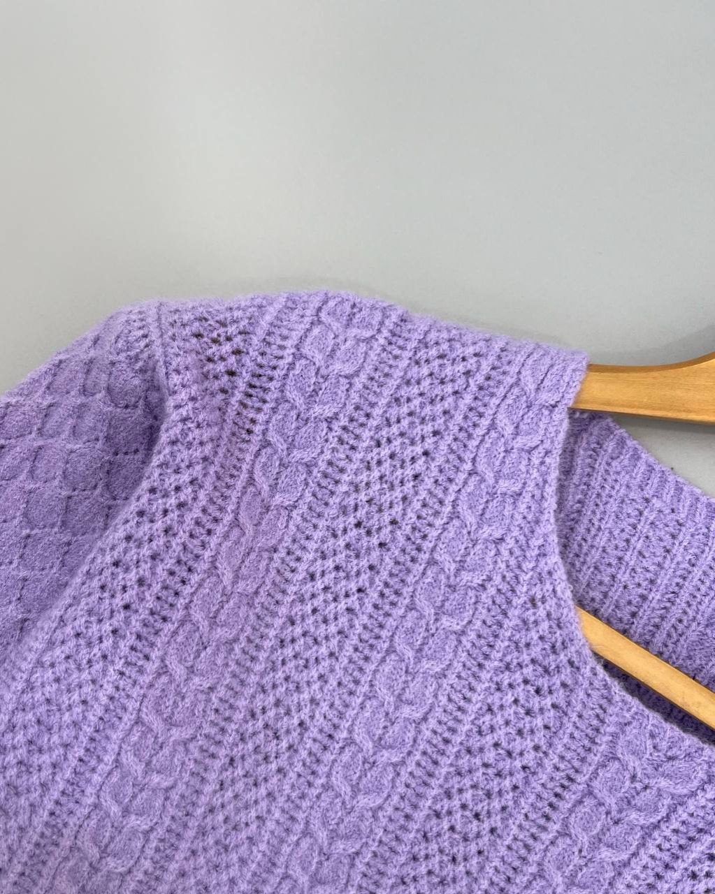 پلیور بافت گل برجسته سه رنگ کد 4369