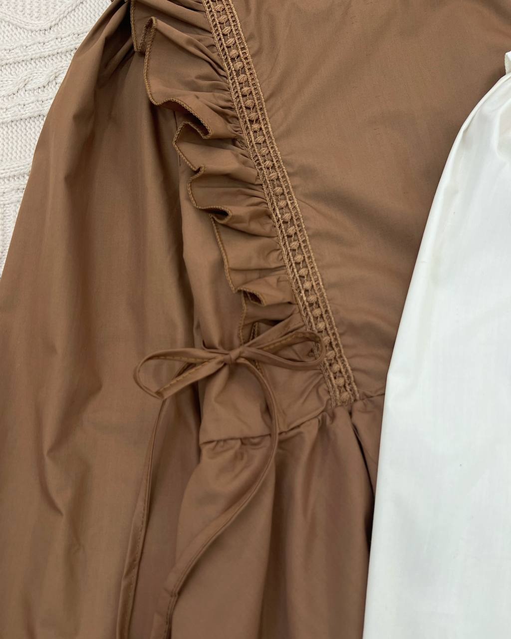 شومیز پوپلین نخ جلو چین کد 4379