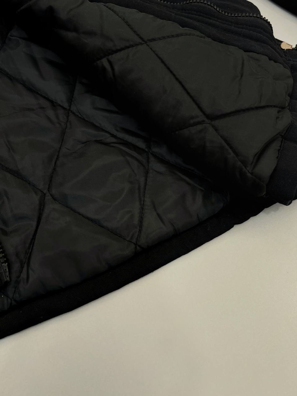 کاپشن آستردار مشکی کد 4381