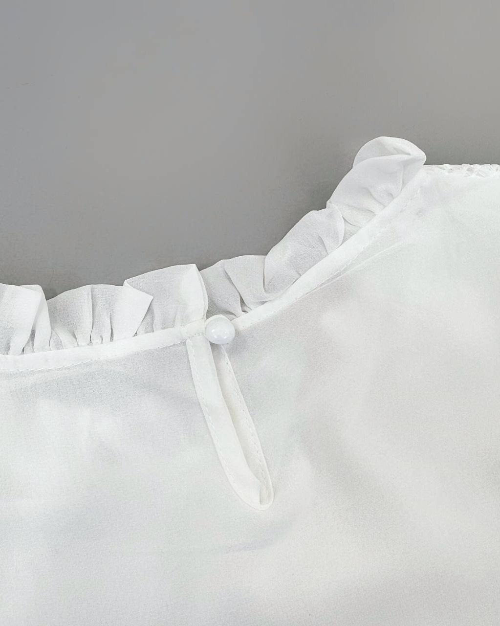 شومیز تمام گلدوزی آستین پلیسه کد 4382