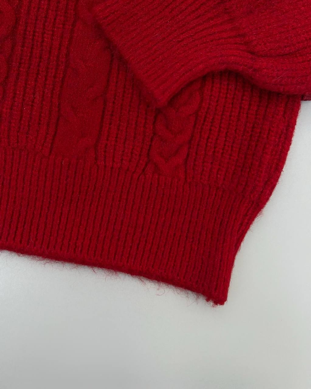 پلیور بافت جلو گیپور زنجیری کد 4389