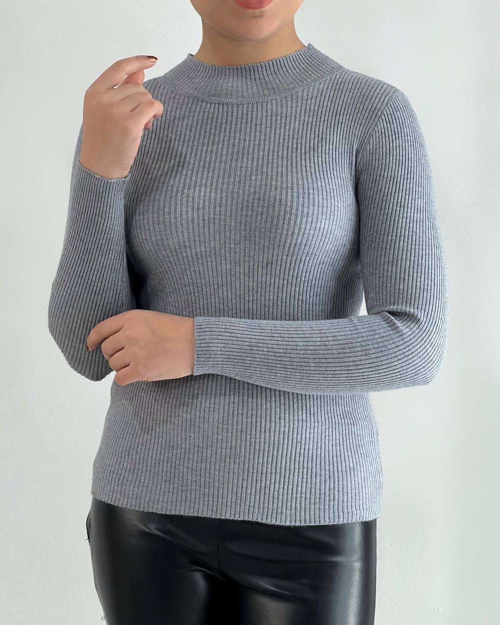 بلوز بافت ساده کبریتی کد 4393