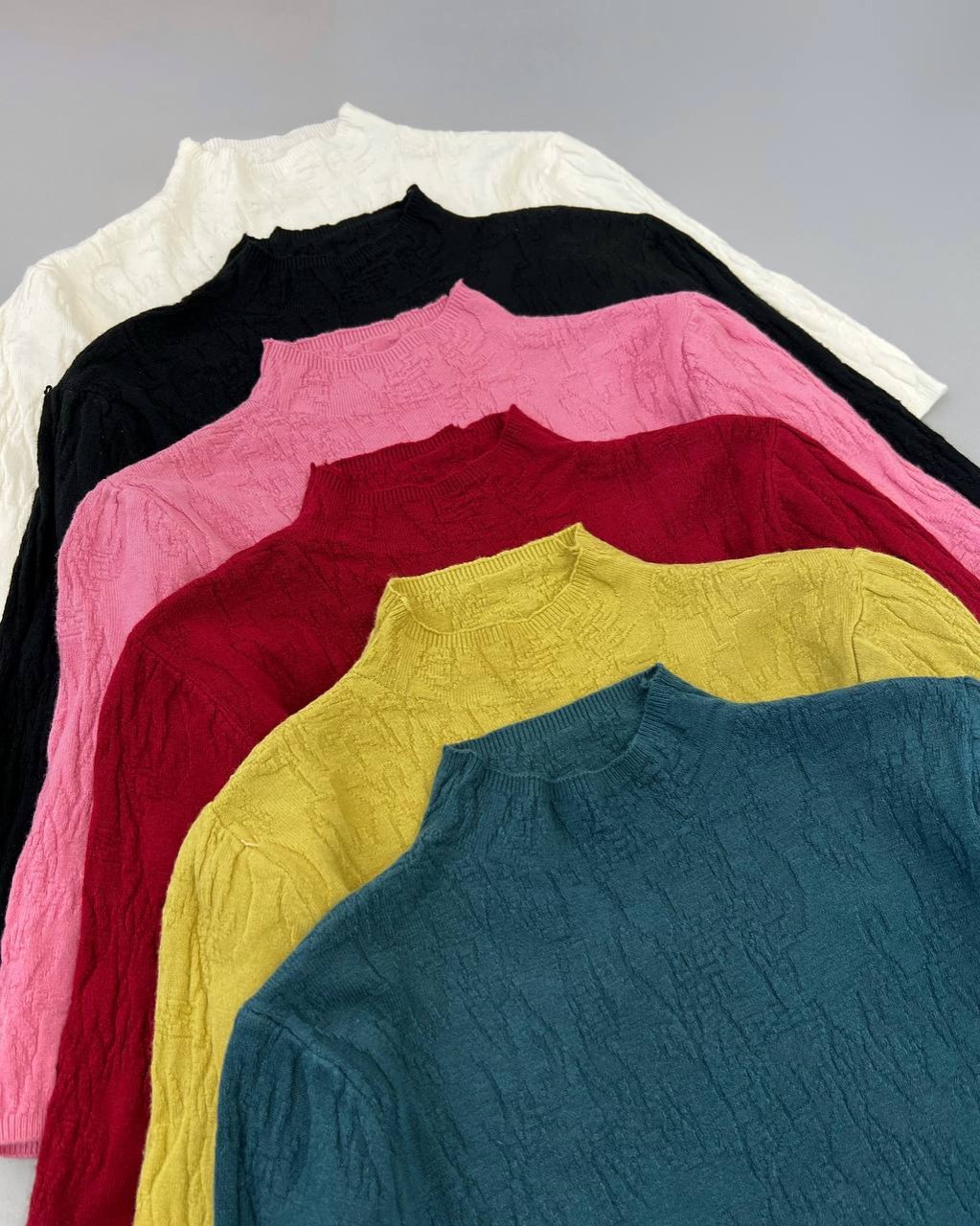 بلوز بافت آستین سه ربع گپ کد 4394