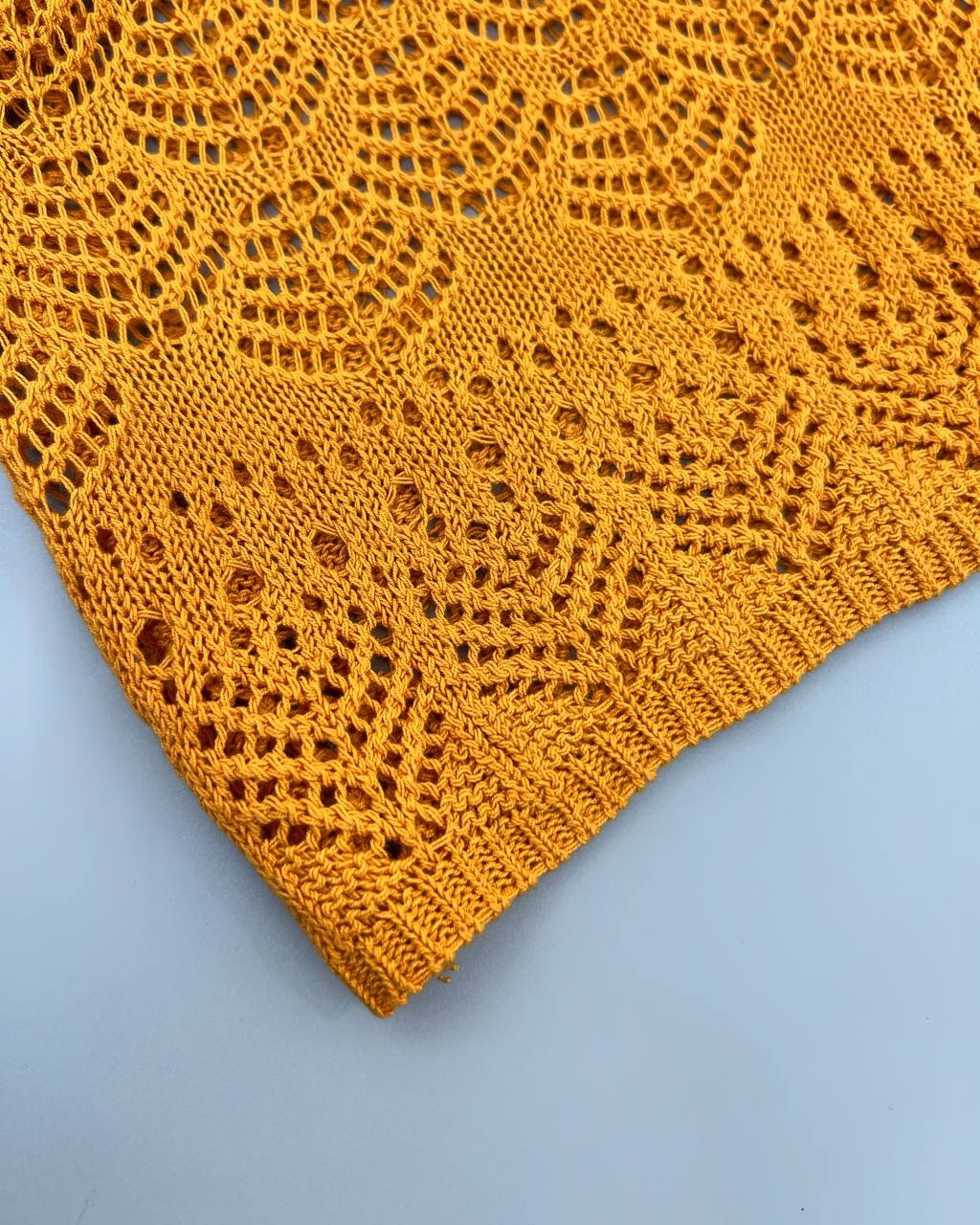 بلوز بافت قلاب بافی پشت ضربدر کد 4395