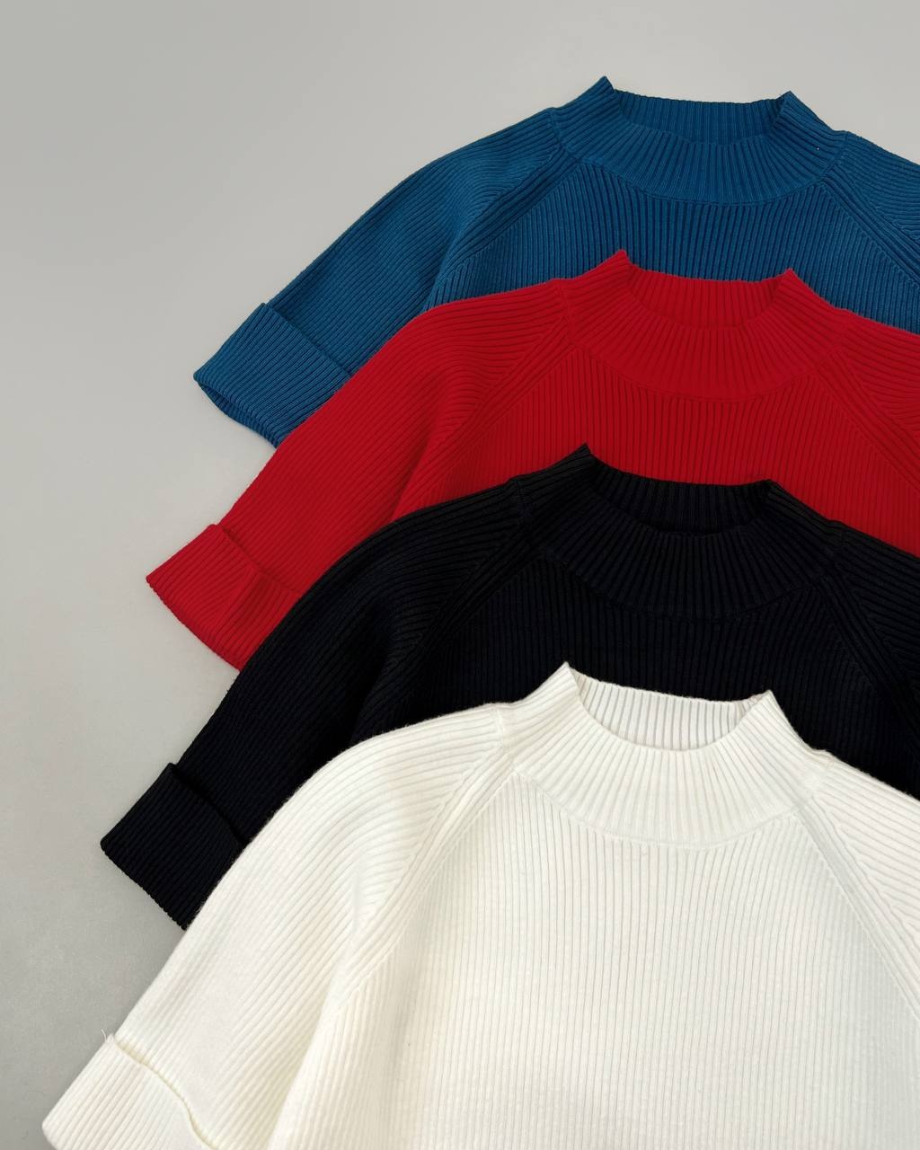 بلوز بافت آستین دوبل گپ کد 4396