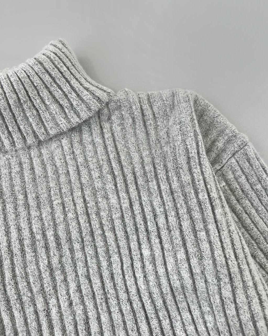 پلیور بافت یقه اسکی سه رنگ کد 4409