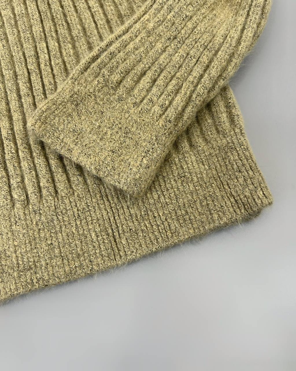 پلیور بافت یقه اسکی سه رنگ کد 4409