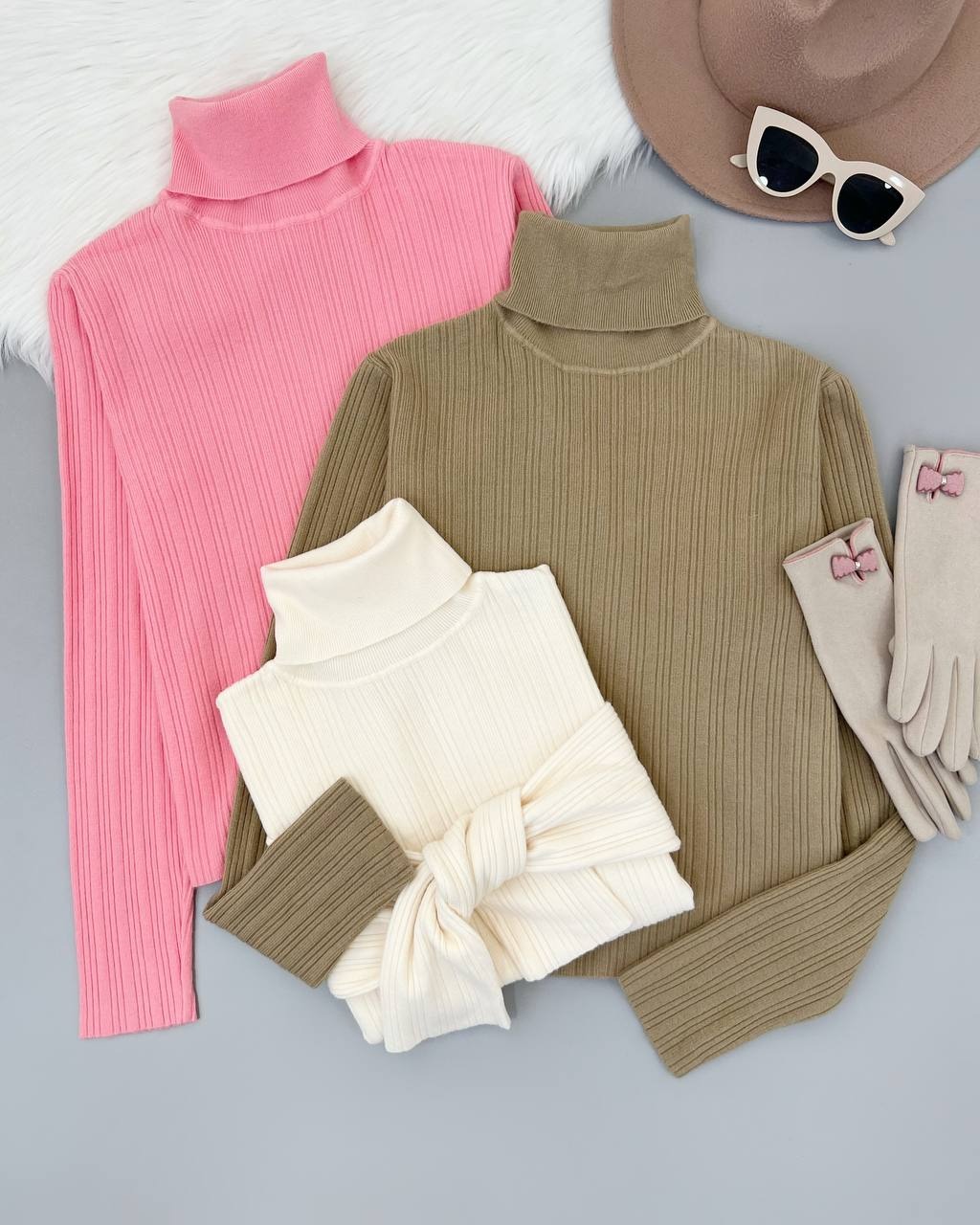 کراپ بافت یقه اسکی کد 4417