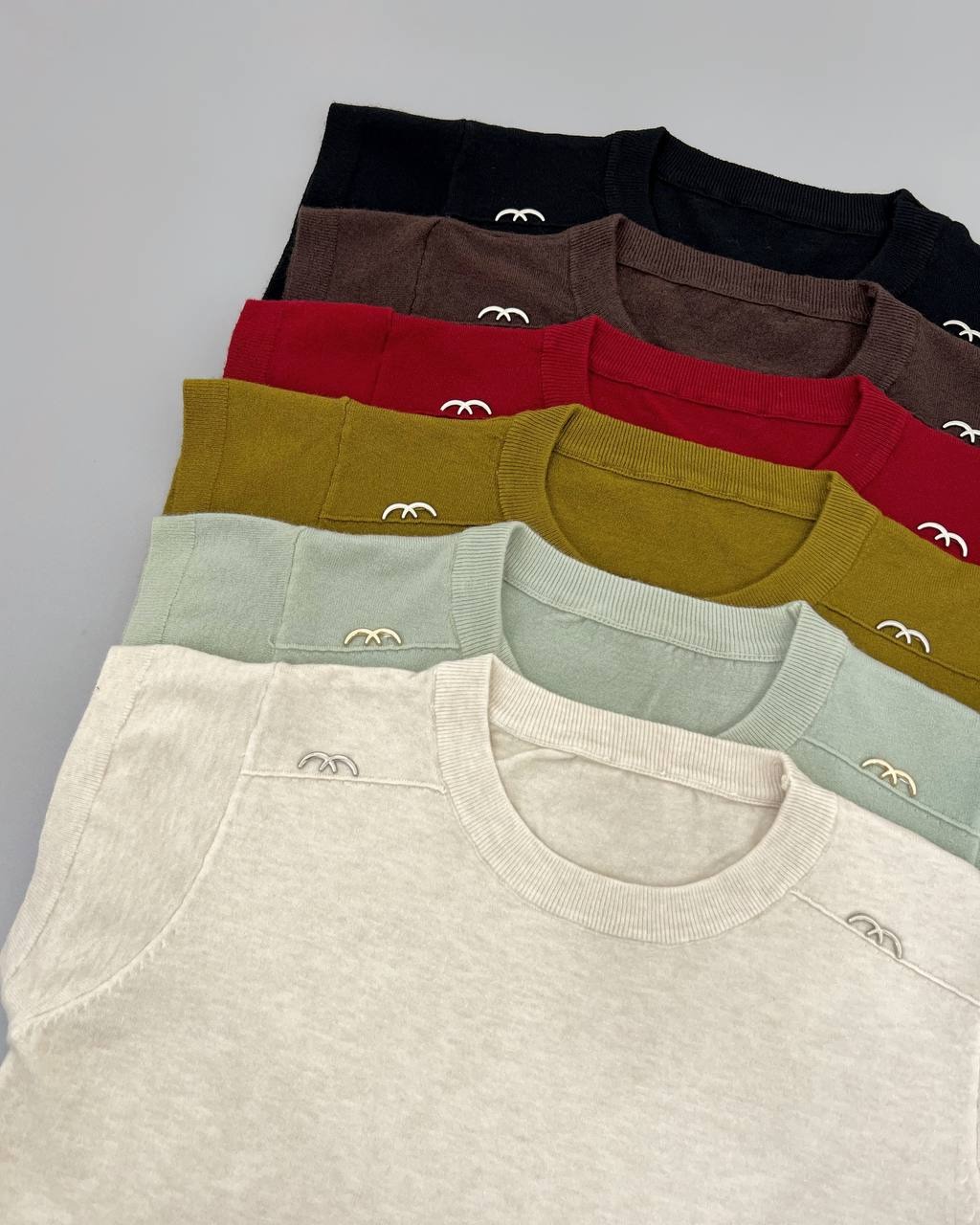 بلوز بافت آستین کوتاه گپ کد 4426