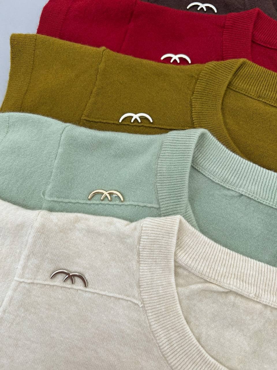 بلوز بافت آستین کوتاه گپ کد 4426