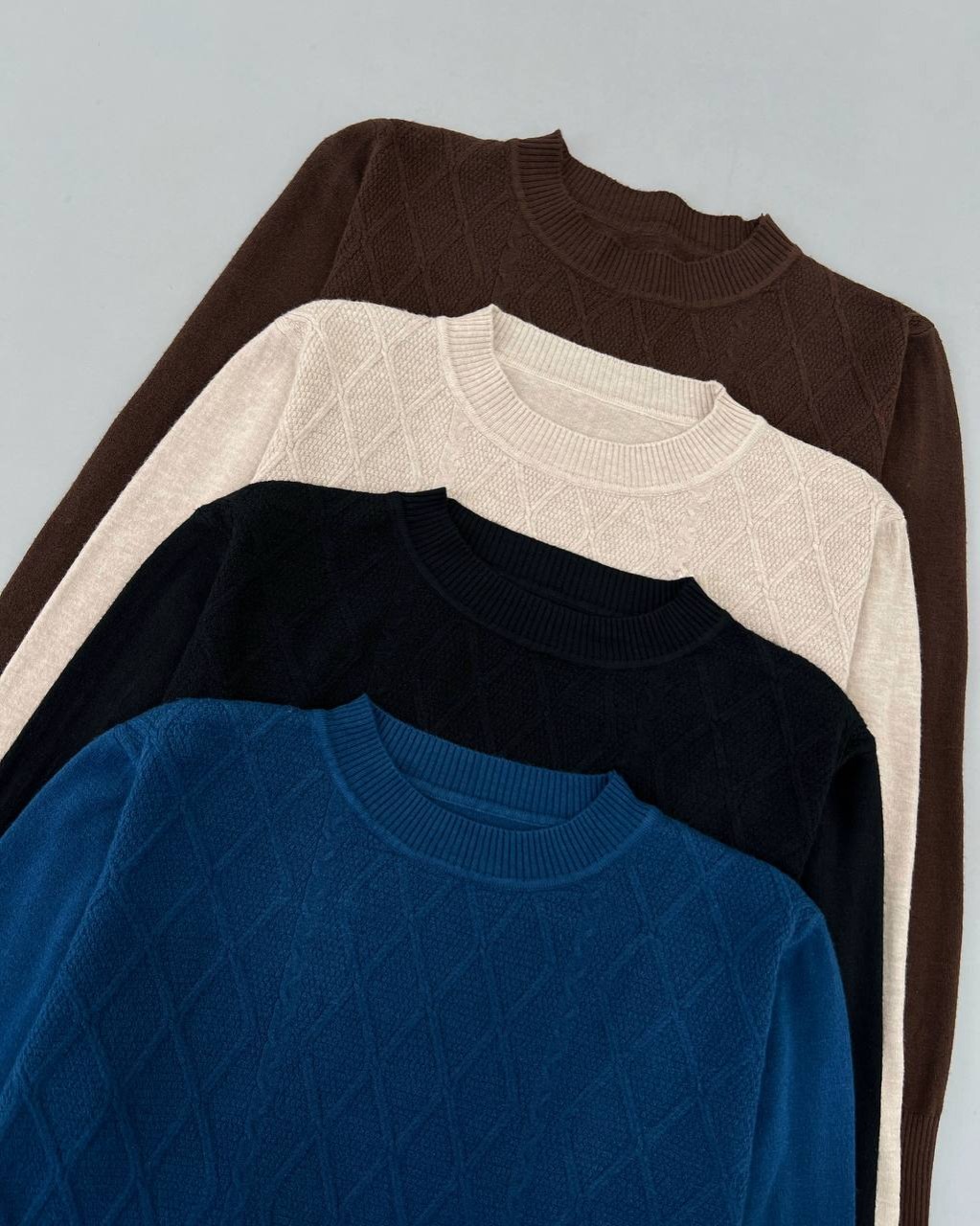 پلیور بافت لوزی گپ کد 4430