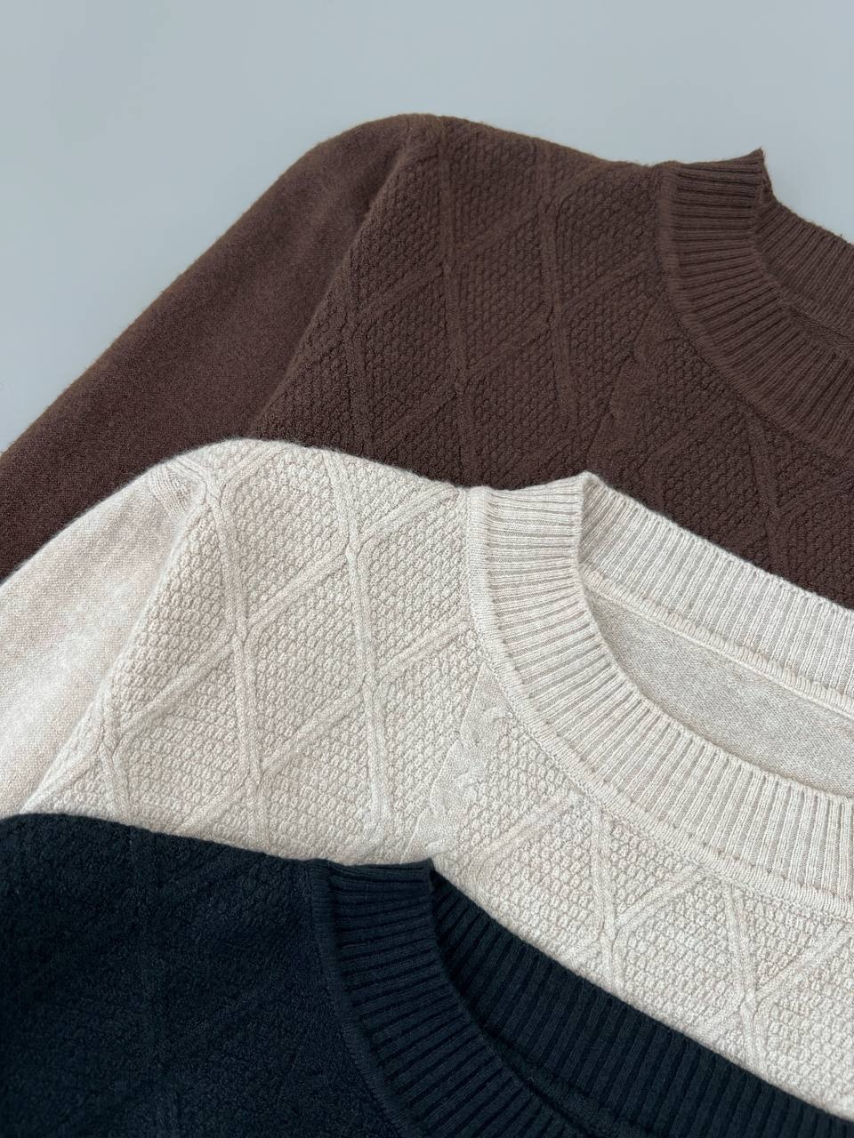 پلیور بافت لوزی گپ کد 4430