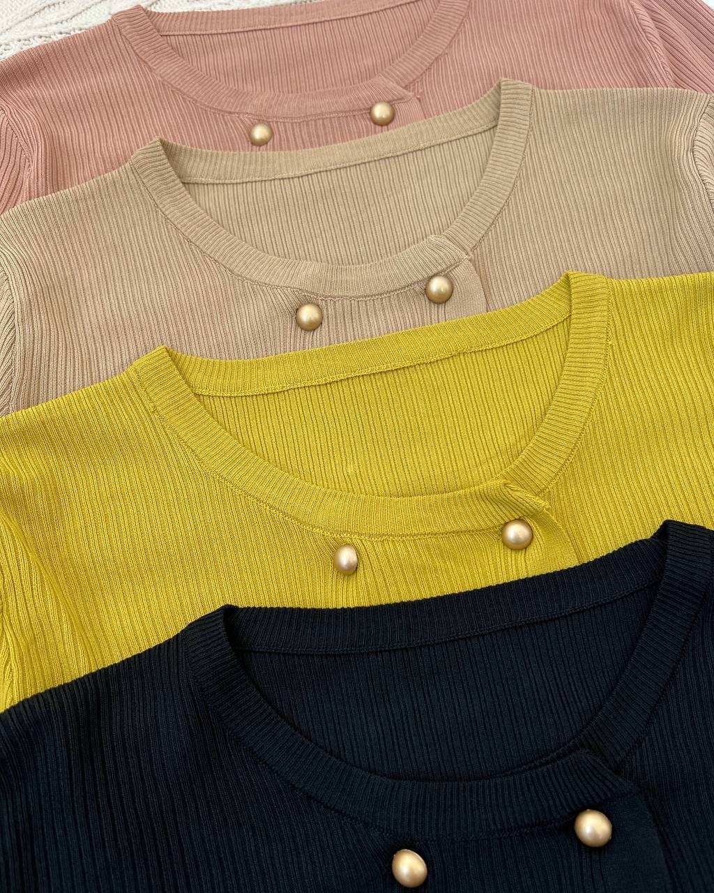 کاردیگان بافت جلو دکمه کد 4432