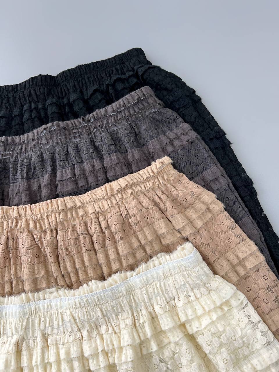 دامن دانتل خامه دوزی کد 4435